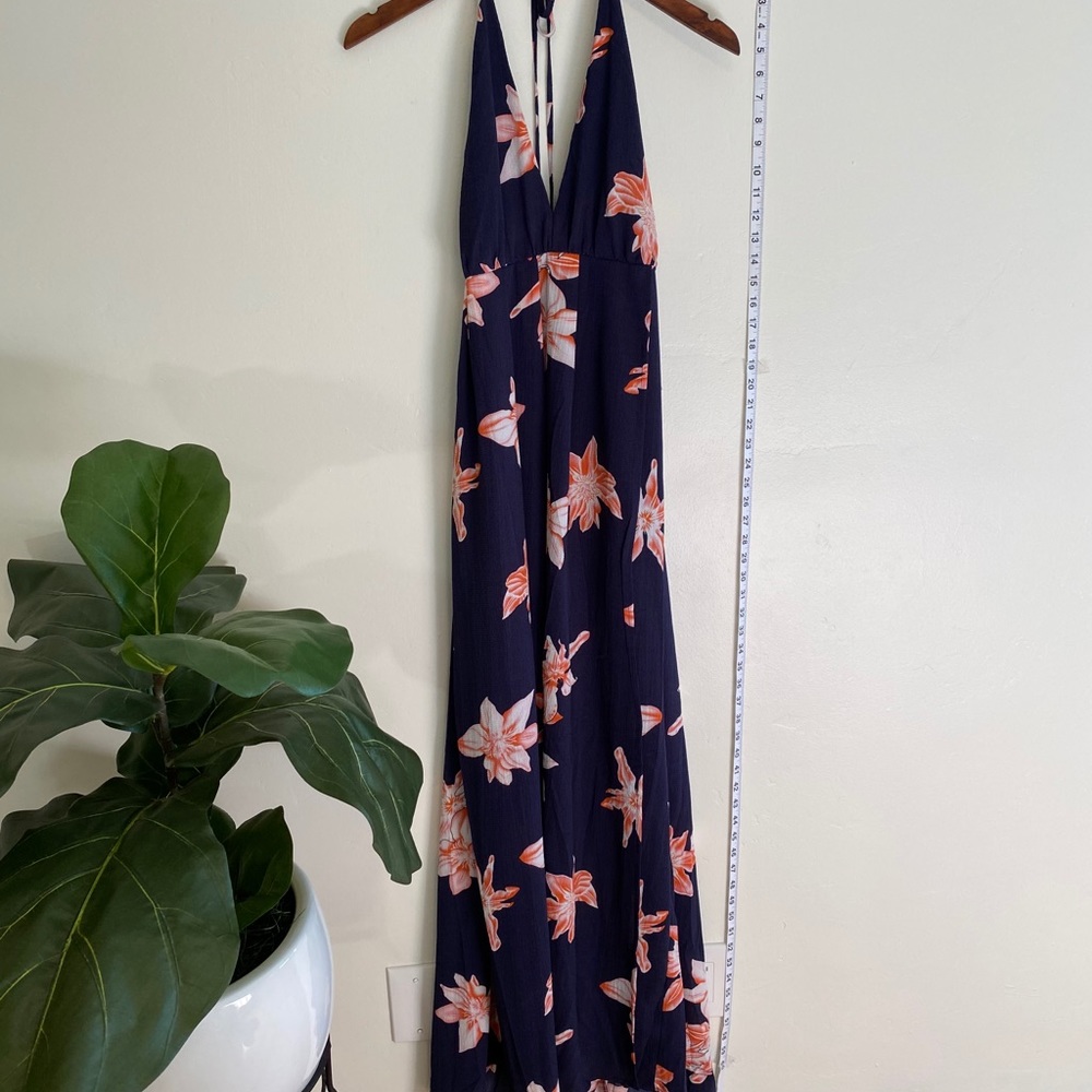 Light summer halter dress with tie back new!